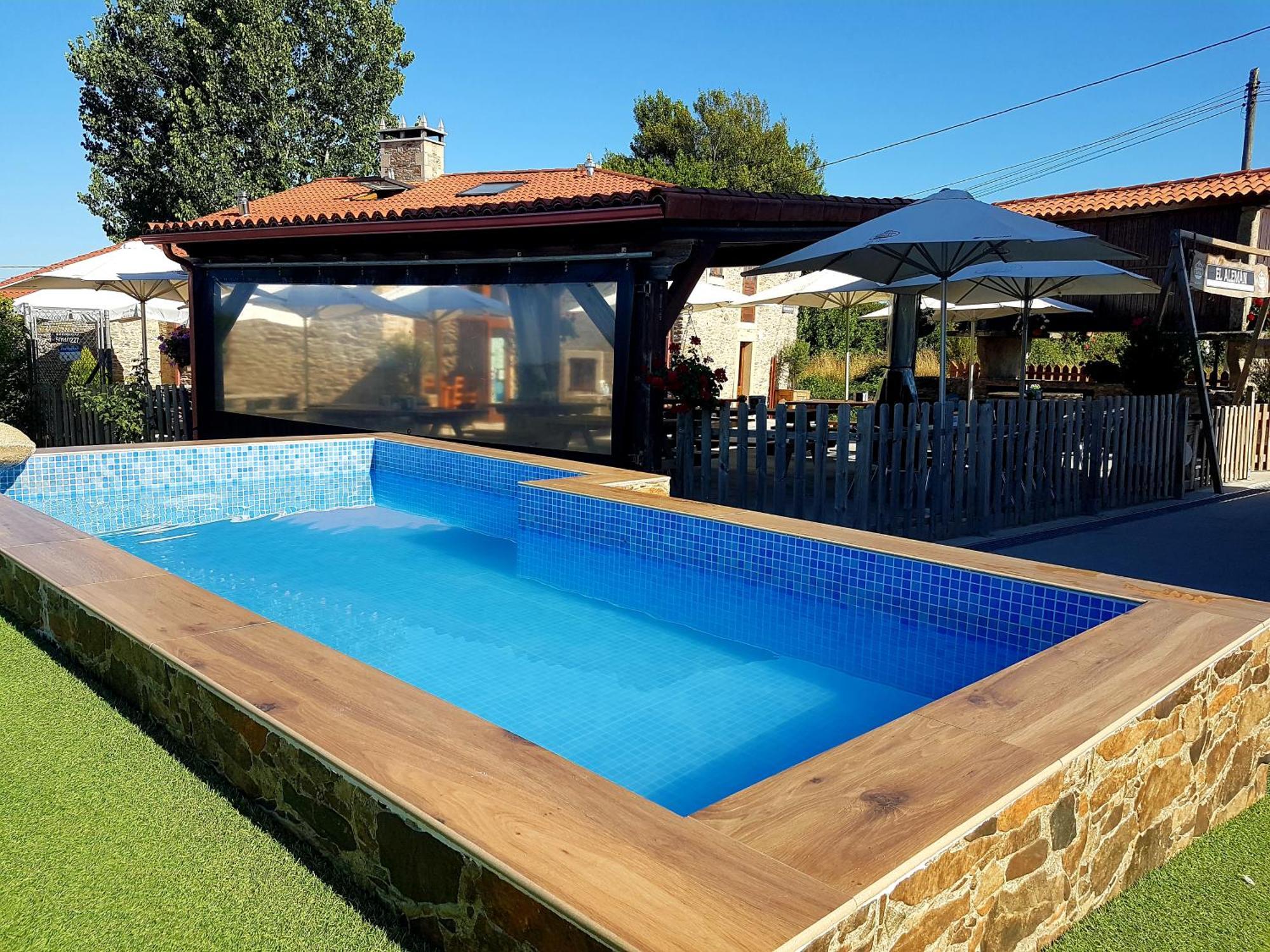Albergue El Aleman Boente Bagian luar foto